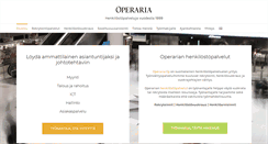 Desktop Screenshot of operaria.fi